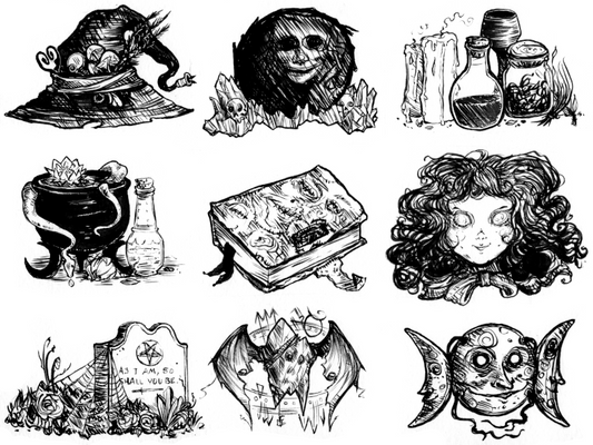 Haunting Magick Stickers
